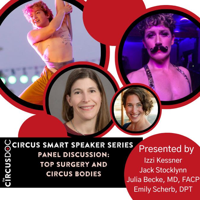 November Circus Smart Speaker Series – Panel Discussion: Top Surgery and Circus Bodies