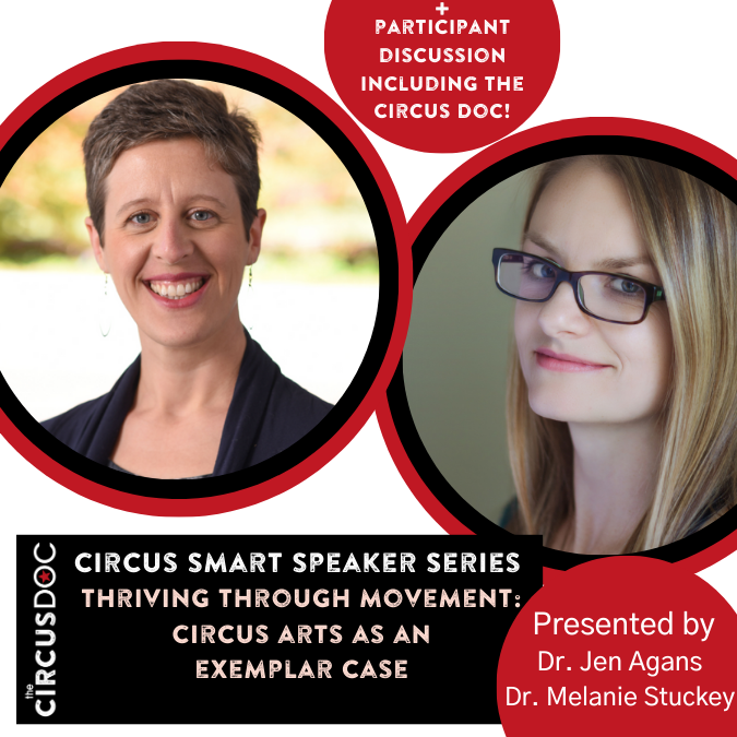 August Circus Smart Speaker Series – Thriving Through Movement: Circus Arts As An Exemplar Case